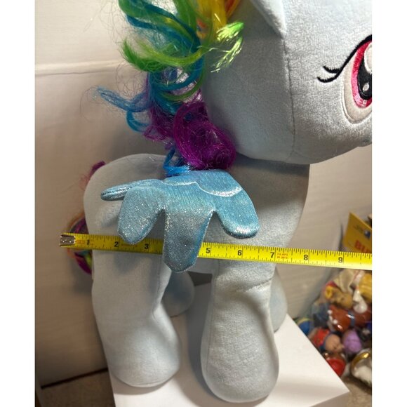 Build A Bear My Little Pony Rainbow Dash Plush Toy Colorful Cape Blue - Picture 16 of 16